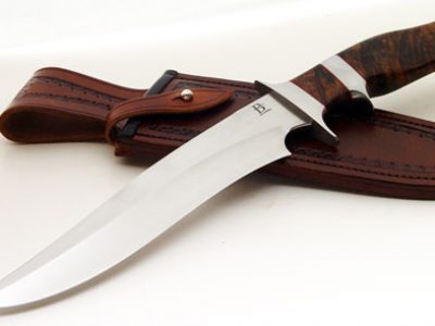 David Broadwell sub-hilt fighter fixed custom knives