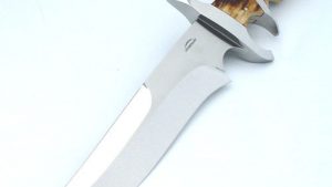 Schuyler Lovestrand sub-hilt f-2 fixed custom knife