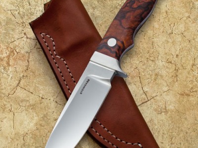 TIm Steingass silent hunter fixed custom knife