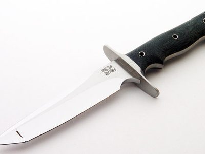 Walter Brend tanto fighter fixed custom knives