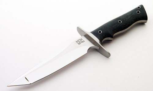 Walter Brend tanto fighter fixed custom knives