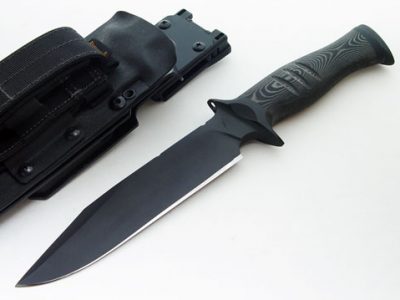 Toni Oostendorp tactical fixed custom knife