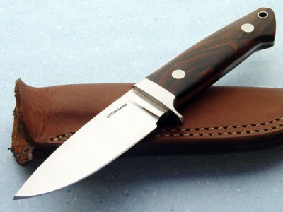 Tim Steingass hunter fixed custom knife Robertson's Custom Cutlery