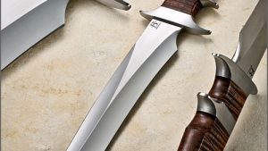 David Broadwell fixed custom knives