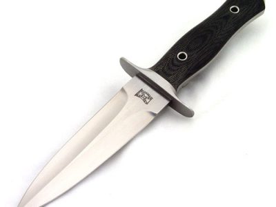 Walter Brend eliminator dagger fixed custom knife Robertson's Custom Cutlery