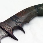 David Broadwell sub-hilt fixed custom knives