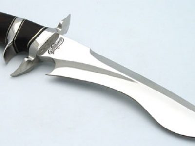 Bill Luckett freedom fighter fixed custom knives