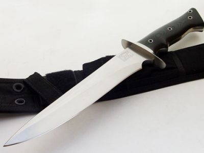 Walter Brend model 2 fixed custom knives Robertson's Custom Cutlery