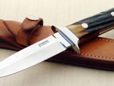 John Young dagger fixed custom knife