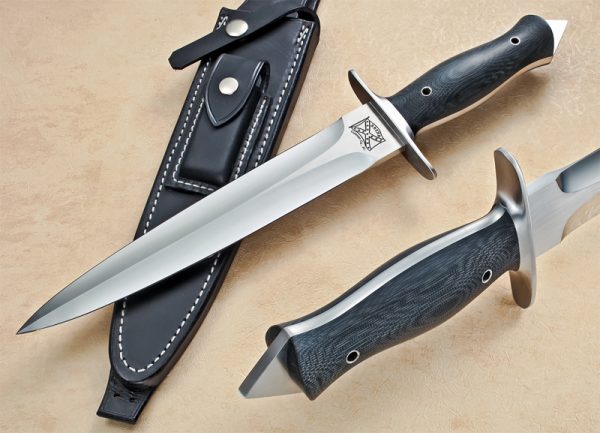 Walter Brend tactical dagger fixed custom knife