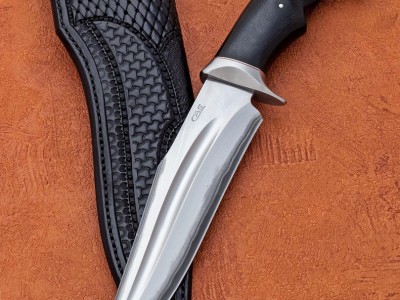 Claudio Ariel Sobral tactical fighter fixed custom knife