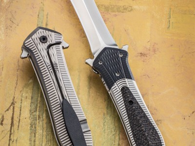 RJ Martin folding dagger folder custom knives