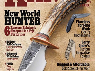 Knives Illustrated Dec 2015 magazine Les Robertson article