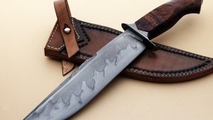 Mike Deibert ABS Journeyman Smith Award Winner bowie forged fixed custom knives