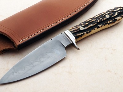 Tim Steingass hunter fixed custom knife