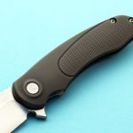 Brian Nadeau folder handle folding custom knife
