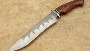 Spencer Clark bowie fixed custom knife