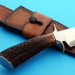 Claudio & Ariel Sobral stag bowie knife fixed custom knife Robertson's Custom Cutlery