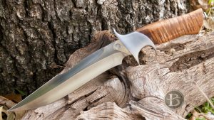 David Broadwell fighter fixed custom knife