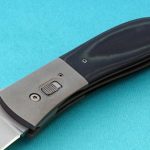 Kit Carson model 4 automatic handle folder folding custom knife