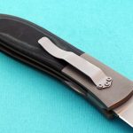 Kit Carson large model automatic clip folder folding custom knives