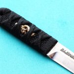 RJ Martin fixed custom knife handle