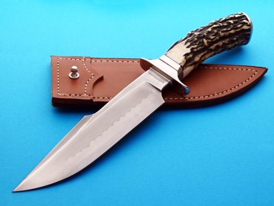 Tim Steingass bowie fixed custom knife