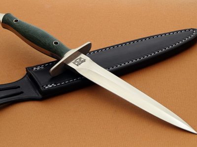 Walter Brend dagger fixed custom knife