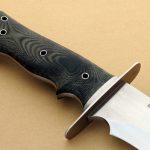 Walter Brend vanguard handle back fixed custom knife