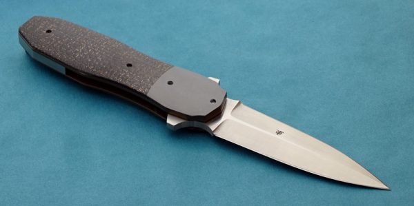 Jason Clark dagger folder folding custom knife