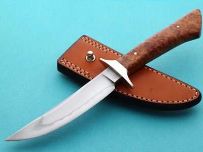 Brion Tomberlin fighter fixed custom knife