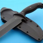 Todd Begg pessimist prototype fighter handle fixed custom knives