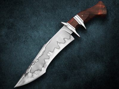 Spencer Clark brute bowie fixed custom knife