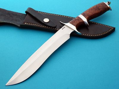 Jim Siska sub-hilt custom fixed knife