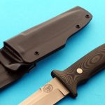 Bob Terzuola M30 battle guard handle fixed custom knife