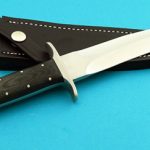 fixed custom knives Walter Brend Model 1 Fighter knife back Robertson's Custom Cutlery tactical fixed blade
