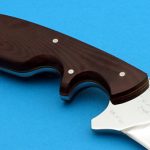fixed custom knives Rod chappel boweman knife handle Robertson's Custom Cutlery fixed blade
