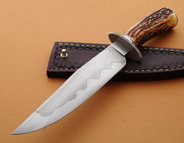 Camerer ABS Journeyman Smith San Mai Forged Rock House Trail Bowie