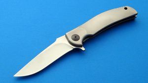 RJ Martin Custom Q36-SS Tactical Folding Knife Vault Lock-up Extremely sharp!