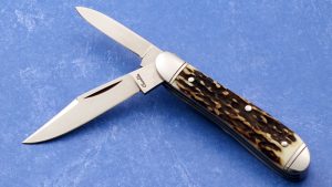 Chamblin 2 blade Peanut Slip Joint Custom Folding Knife