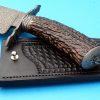 Shawn McIntyre Forged Mosaic Damascus Master Smith ABS Stag