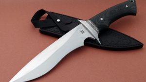 Phillip Patton Vaguard Panther Tactical Fighter Custom Knife