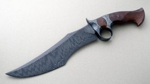 Brian Sellers Forged Twist Damascus SubHIlt Fighter ABS Apprentice Smith Published Blade 2020