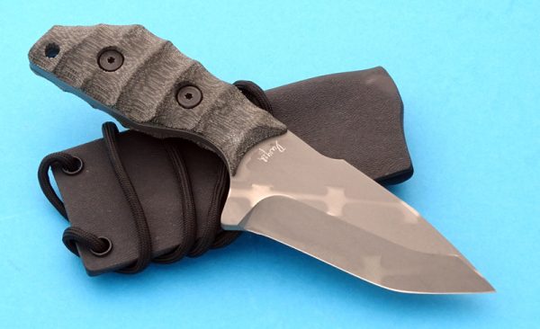 Duane Dwyer Cave Bear Tactical Boot Knife Bead Blasted