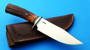 Mike Malosh forged Elk Camp Knife