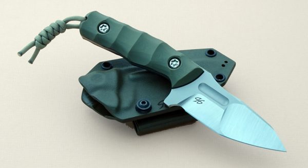 Piotr Gosciniak Custom Defender OD Boot Knife Tactical Fixed Blade