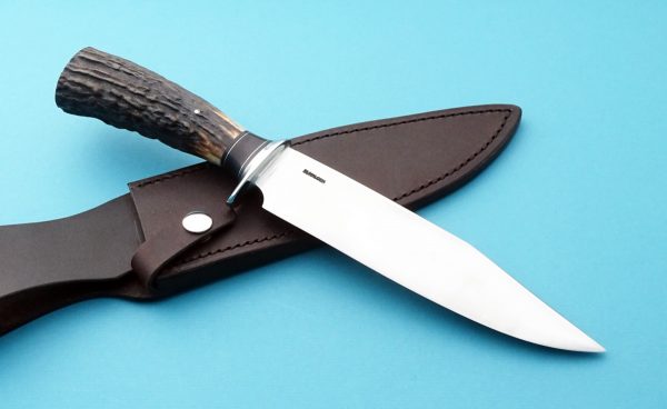 Mike Malosh Forged Pathfinder Camp Knife Custom Forged Fixed Blade