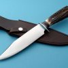 Mike Malosh Forged Pathfinder Camp Knife Custom Forged Fixed Blade