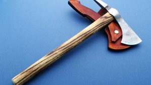 Szilard forged spike tomahawk custom blade with sheath Poland
