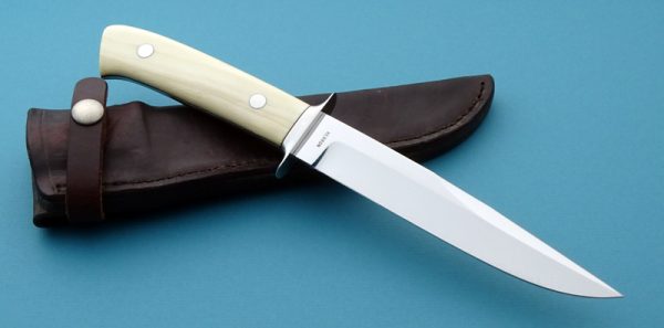 George Herron Presentation Ivory Fighting Knife Collectible